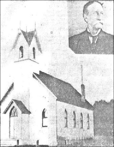 (First church location)