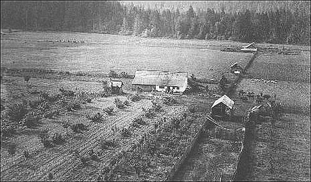 (Aerial view Warner Prairie)