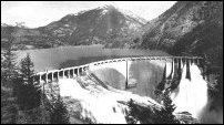 (Diablo Dam 1940s)