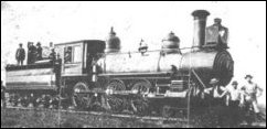 (F&S railroad, old Sedro, 1889)