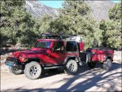 (4-wheel jeep and wagon)