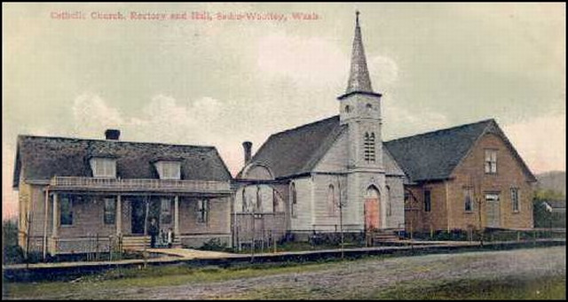 (Catholic Rectory circa 1900)