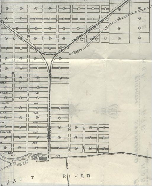 (Old Sedro Map 1891)
