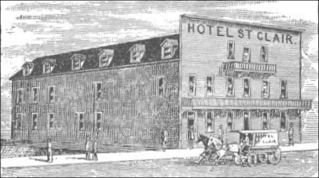 (St. Clair Hotel 1891)