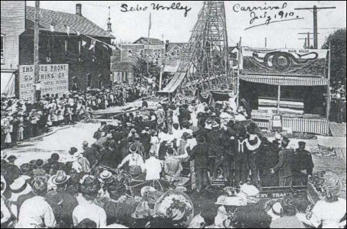 (1910 Carnival Bike Jump)