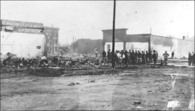 (1911 Fire northeast view)