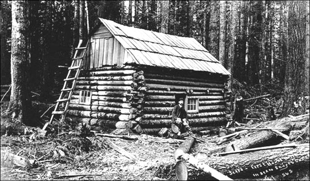 (1890 cabin near Sedro)