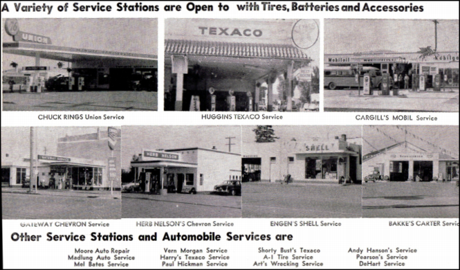 (Service stations)