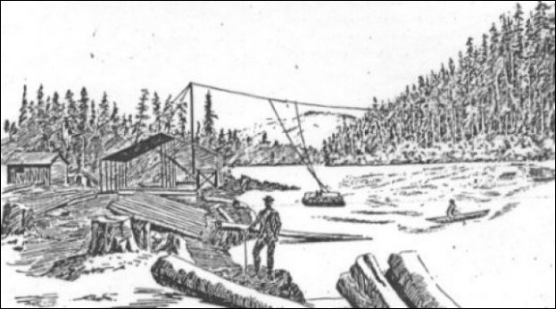 (Nina Cook drawing of mill)