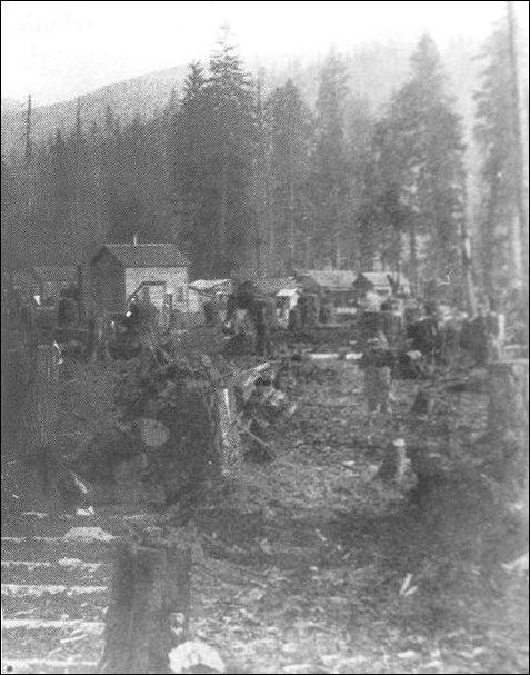 (Hobo at the Sedro Land and Improvement Company Office