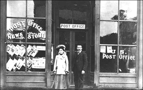 (Woolley post office)