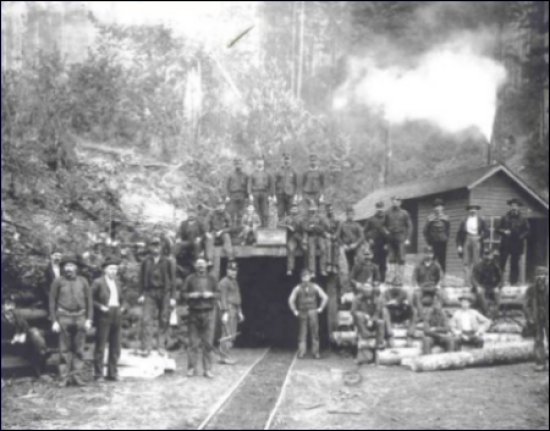 (Cokedale Mine northeast of Sedro)