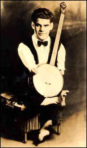 (John with banjo)