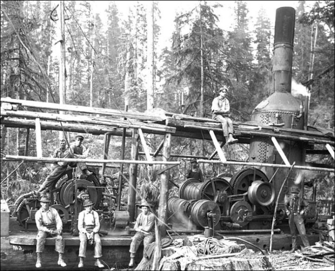Ed English And His Logging Camps