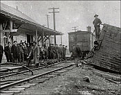 (Wreck of Great Northern Depot)